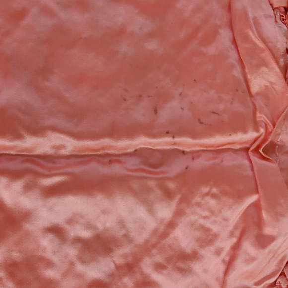 Crewel Needlepoint Embroidered Pillowcase Floral 40"x16.5" Cottagecore Satiny - Picture 10 of 10